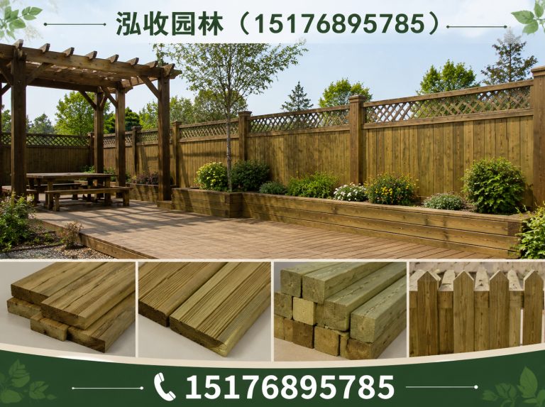 南宁防腐木展示图